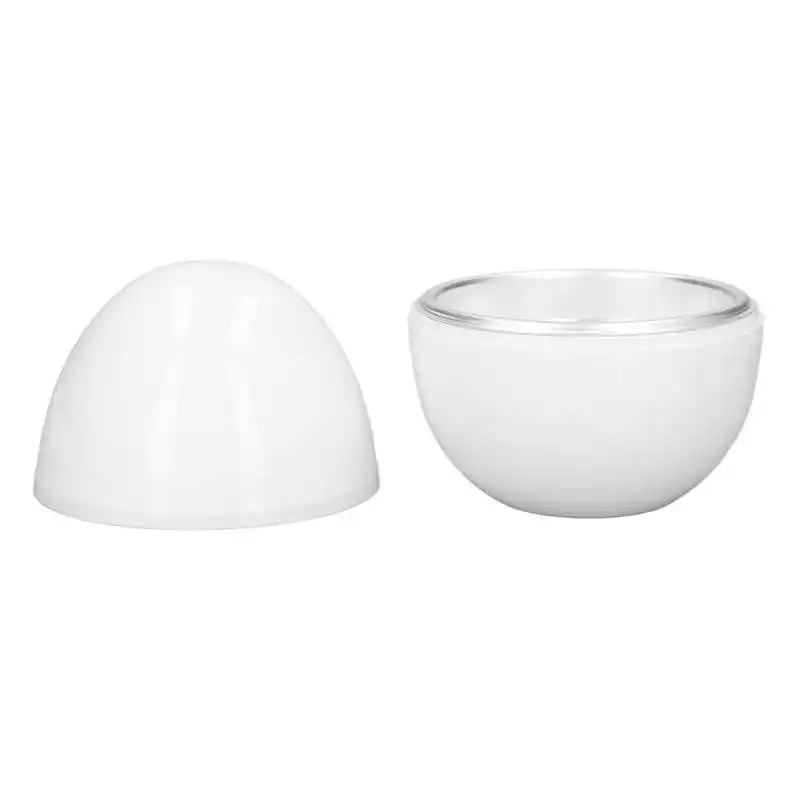 Hard Boiled Egg Cooker 4 Eggs Capacity Compact Design ABS Material Egg Shape Microwave Function Egg Boiler 6