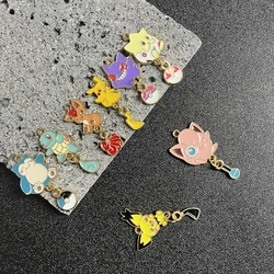 Cartoon Charms Enamel Jewelry Accessories Kit - 8 Piece Set (8pcs Accessories)