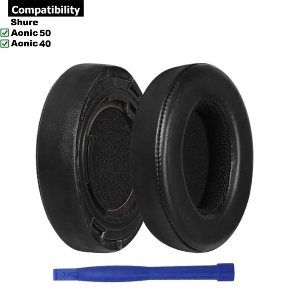Replacement Earpads Ear Muff Pads Cushions Repair Parts for Shure Aonic 40 50 Headphones