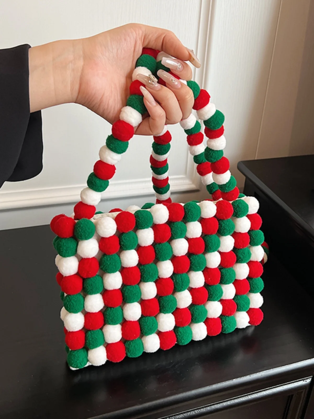 

Осенне-зимние нишевые дизайнерские сумки 2023, новые женские сумки, популярные сумки через плечо, мини-сумки в рождественском стиле