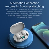 E6S Fone Bluetooth Earphones Wireless Headphones TWS Air Earbuds for Xiaomi Phone 4