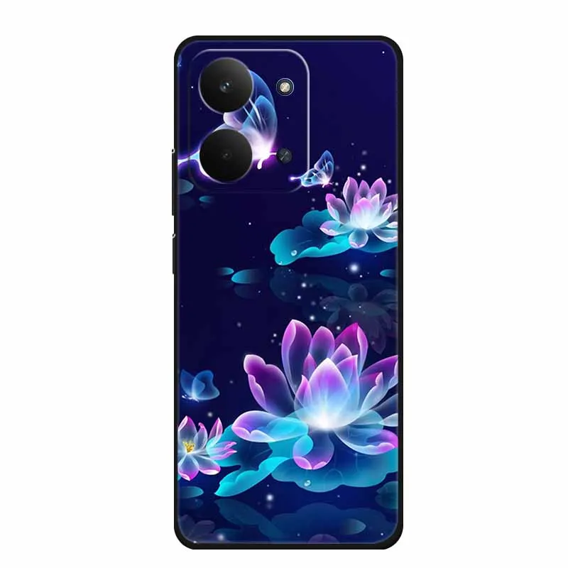 Sleek Black Silicone Soft TPU Phone Case - Protective Back Cover
