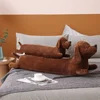 Large Sausage Dog Body Pillow Long Dachshund Cushion Cute Stuffed Animal Dog Decorative Throw Pillow Sleeping Back Cushion Gift 6