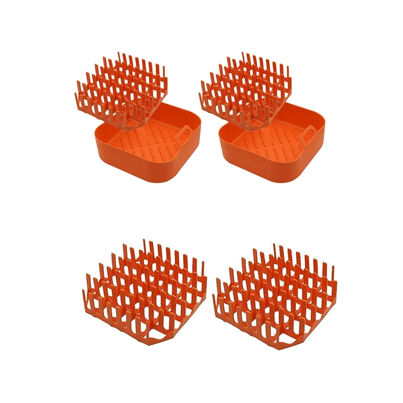 

Air Fryer Silicone Bacon Trays Microwave Bacon Cookware Holder Non-Stick Oven Bacon Holder