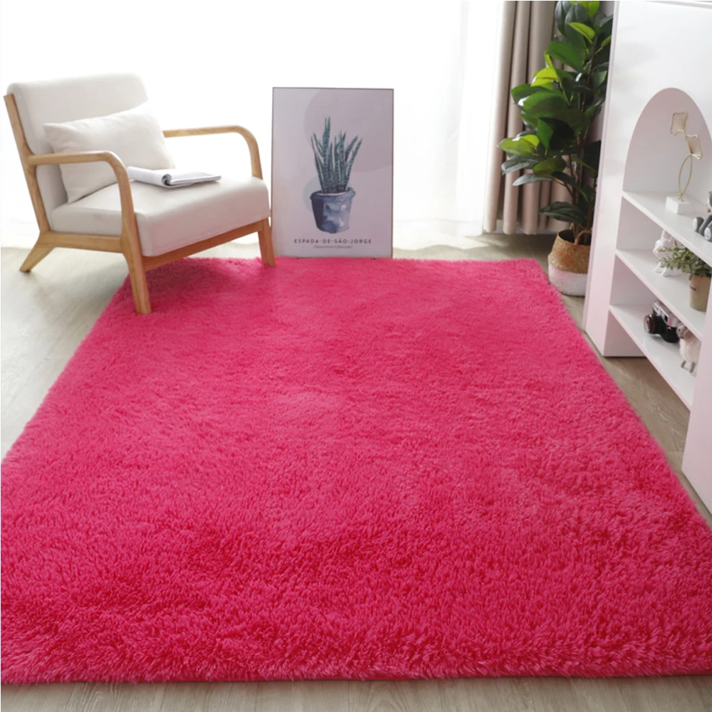 Indoor Decor Soft and Comfortable Plush Living/Bed/Baby/Study Room Carpet Floor Mats For Home Size：140cmx200cm