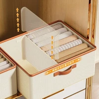 Thicken Clothes Organizer Pants Sweater Storage Cabinets Drawers Organizer Jeans Storage Box Wardrobe Clothes Storage Organizers