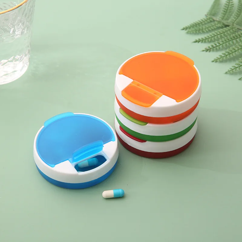 

Travel Pill Organizer Moisture Proof Pills Box For Pocket Purse Daily Pill Case Portable Medicine Vitamin Holder Container