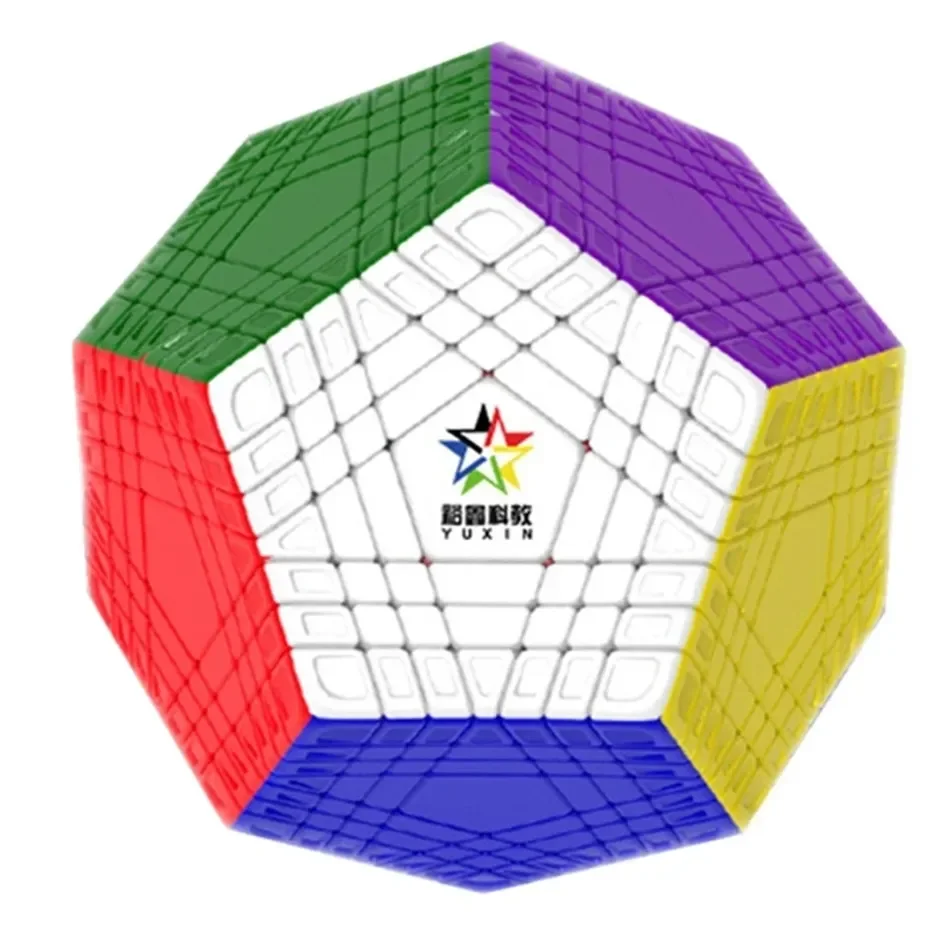 YuXin HuangLong 4x4 5x5 7x7 9x9 Megaminx Cube Puzzle Stickerless Master Kilominx Gigaminx Teraminx Petaminx Cubo Magico 5