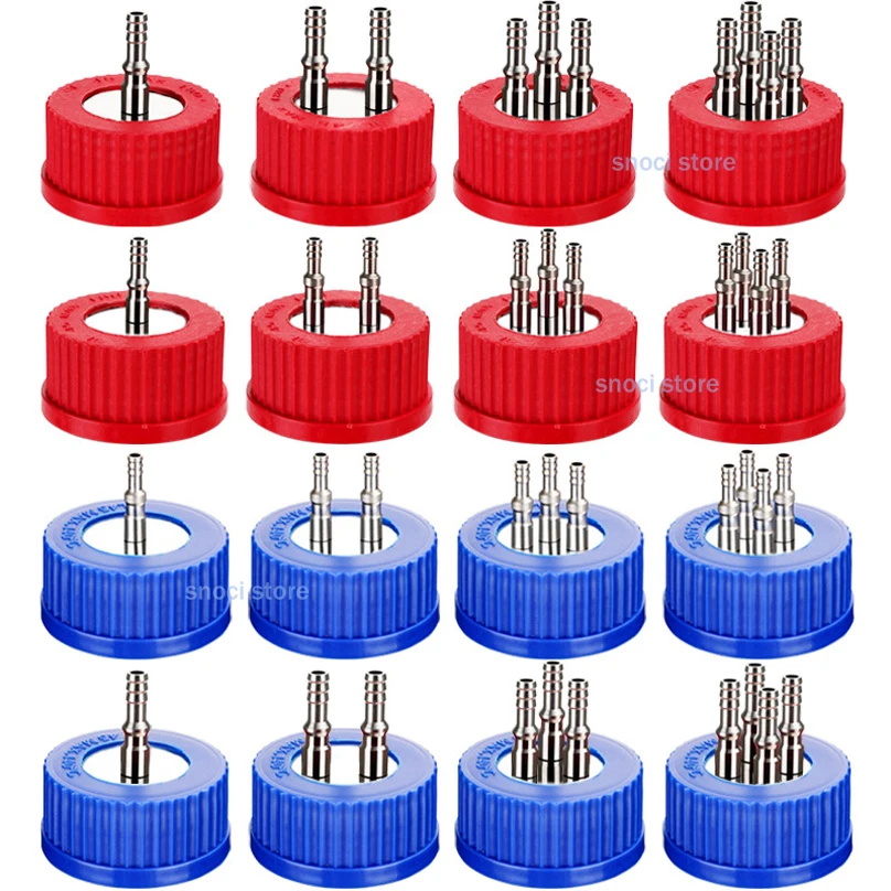 GL45 발효 탱크 스테인레스 스틸 반응기 공급 커버 304/316 PP/PBT 재..