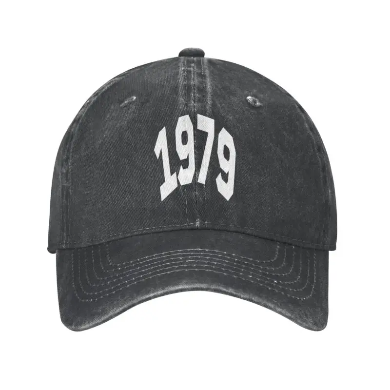 

Personalized Cotton Born In 1979 Birthday Gifts Vintage Baseball Cap Hip Hop Women Men's Adjustable Dad Hat Autumn