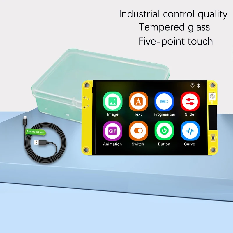 Ƶ̳ LVGL      ESP32, 3.5 ġ 320x480 Ʈ ÷ ũ, 3.5 ġ LCD TFT   ġ