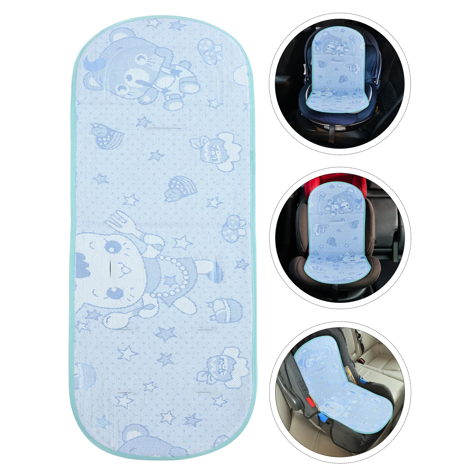 

Newborn Stroller Cooling Mat Ice Silk Pad Summer Cooling Pad Stroller Cool Mat