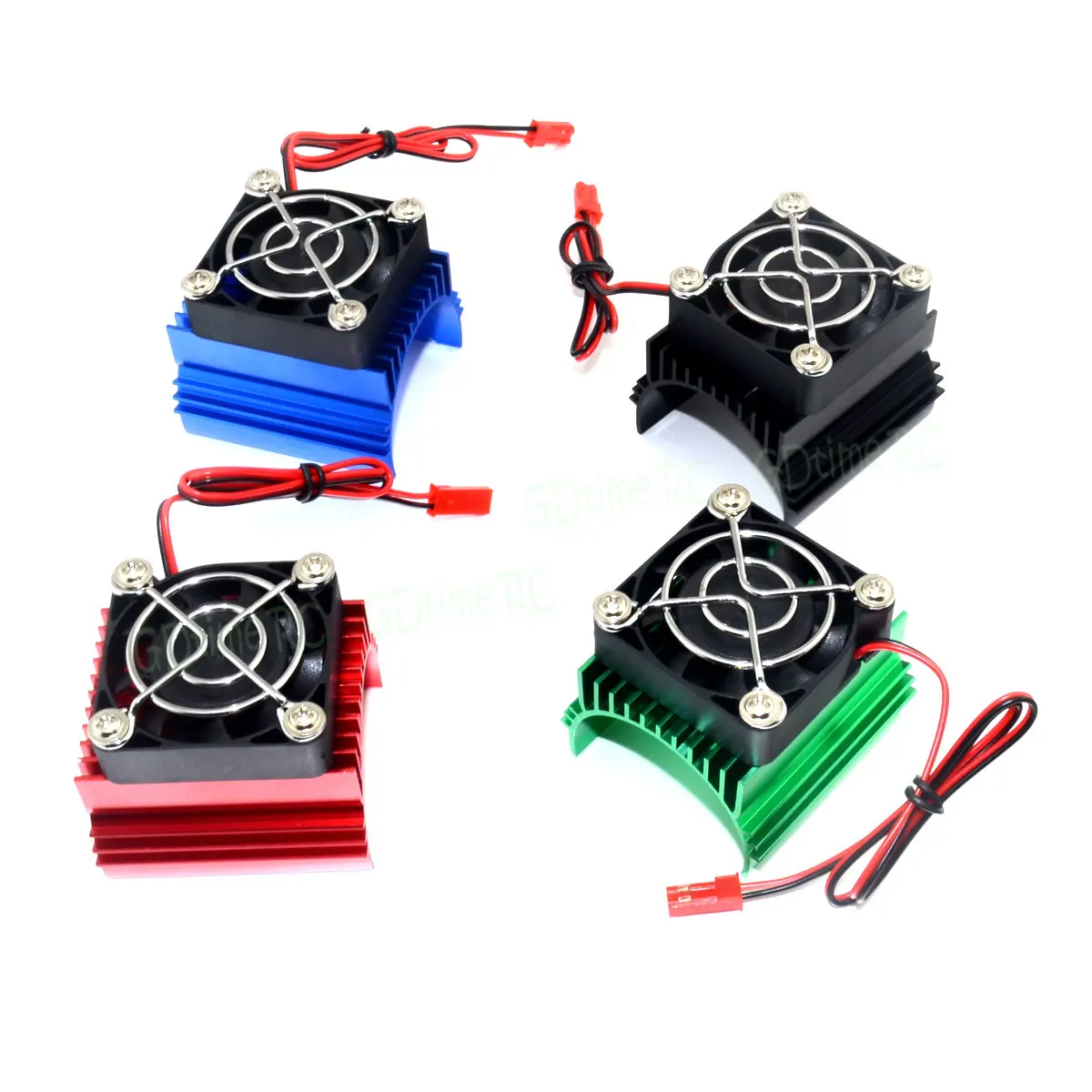 

4274 4268 Brushless Motor Fast Cooling Heatsink w/4010 Hight RPM Fan for ARRMA Traxxas HSP 1/7 1/8 RC Monster Truck Car
