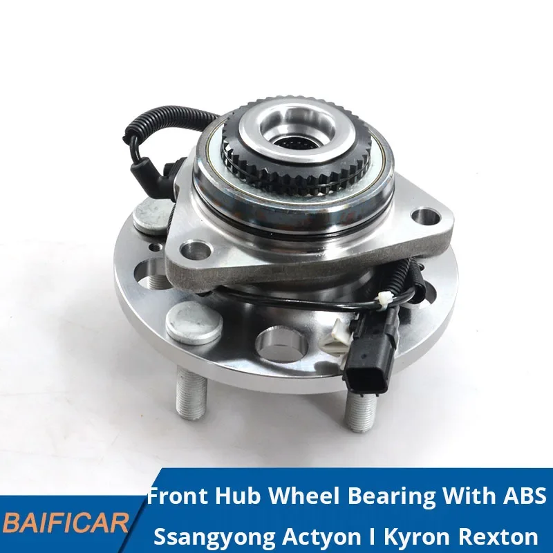 Baificar Front Hub Wheel Bearing With ABS 4142009403 ,4142009405 For Ssangyong Actyon I Kyron Rexton