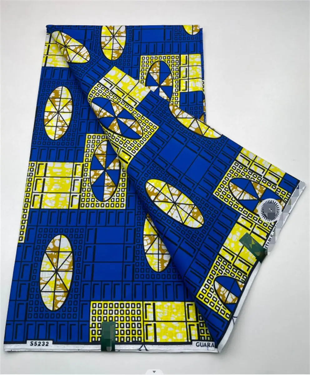 

Classical Design African Real Wax Prints Fabrics Veritable Guaranteed Ankara Soft 100% Cotton Fashion Pagne Dress Wax Loincloth