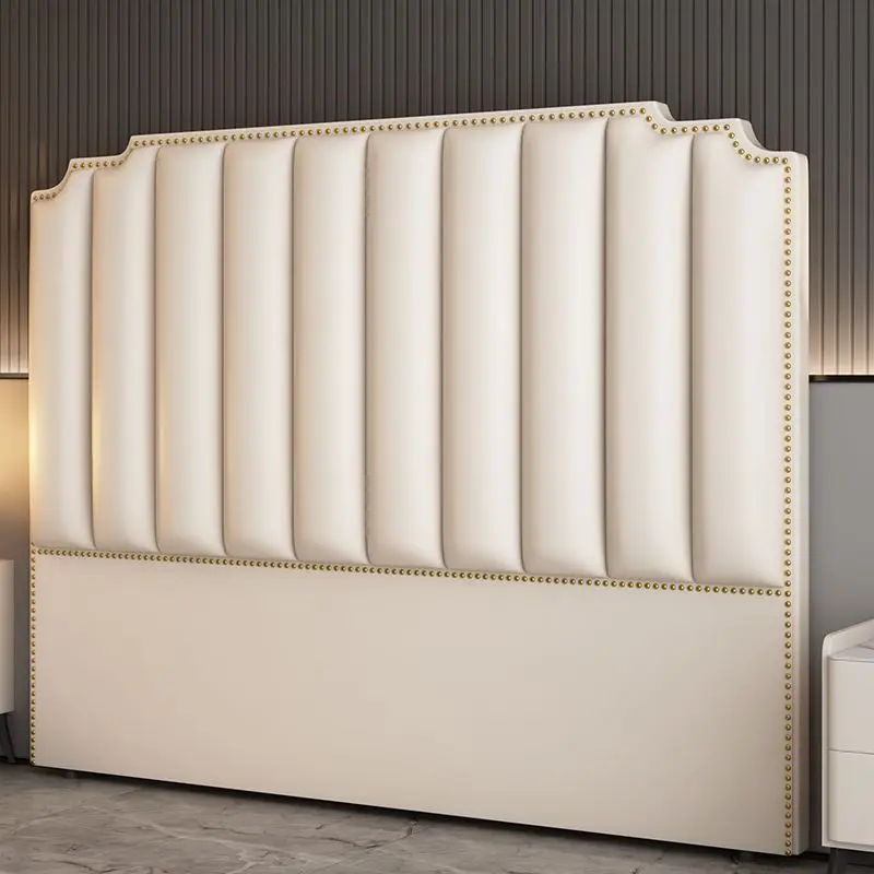 Soft bag bedside new floor backrest simple modern single buy all solid wood headboard technology cloth