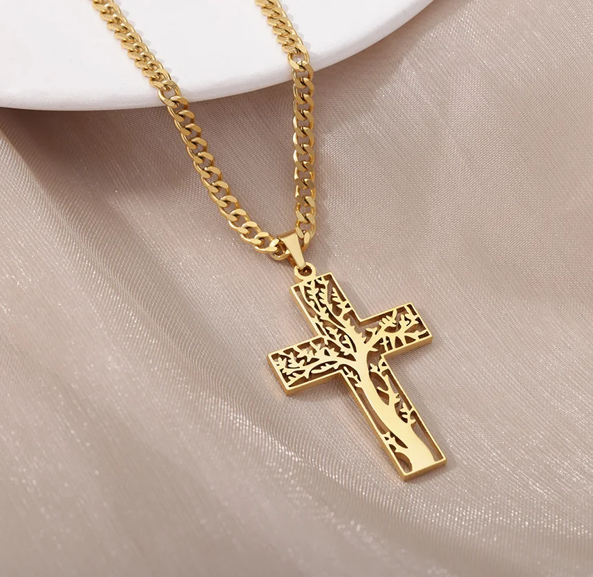 Stainless Steel Necklaces For Women Black Color