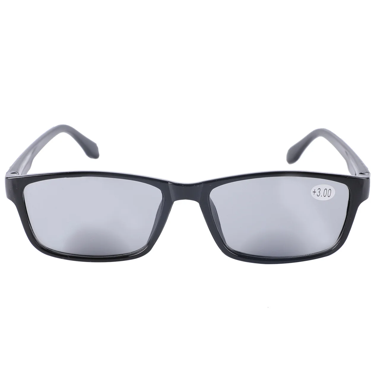 Plus Reading Glasses Men Dual Focus Grey Light Brown Reading Sunglasses Women's Elderly Magnifing Presbyopia Glasses +1.0+4.0