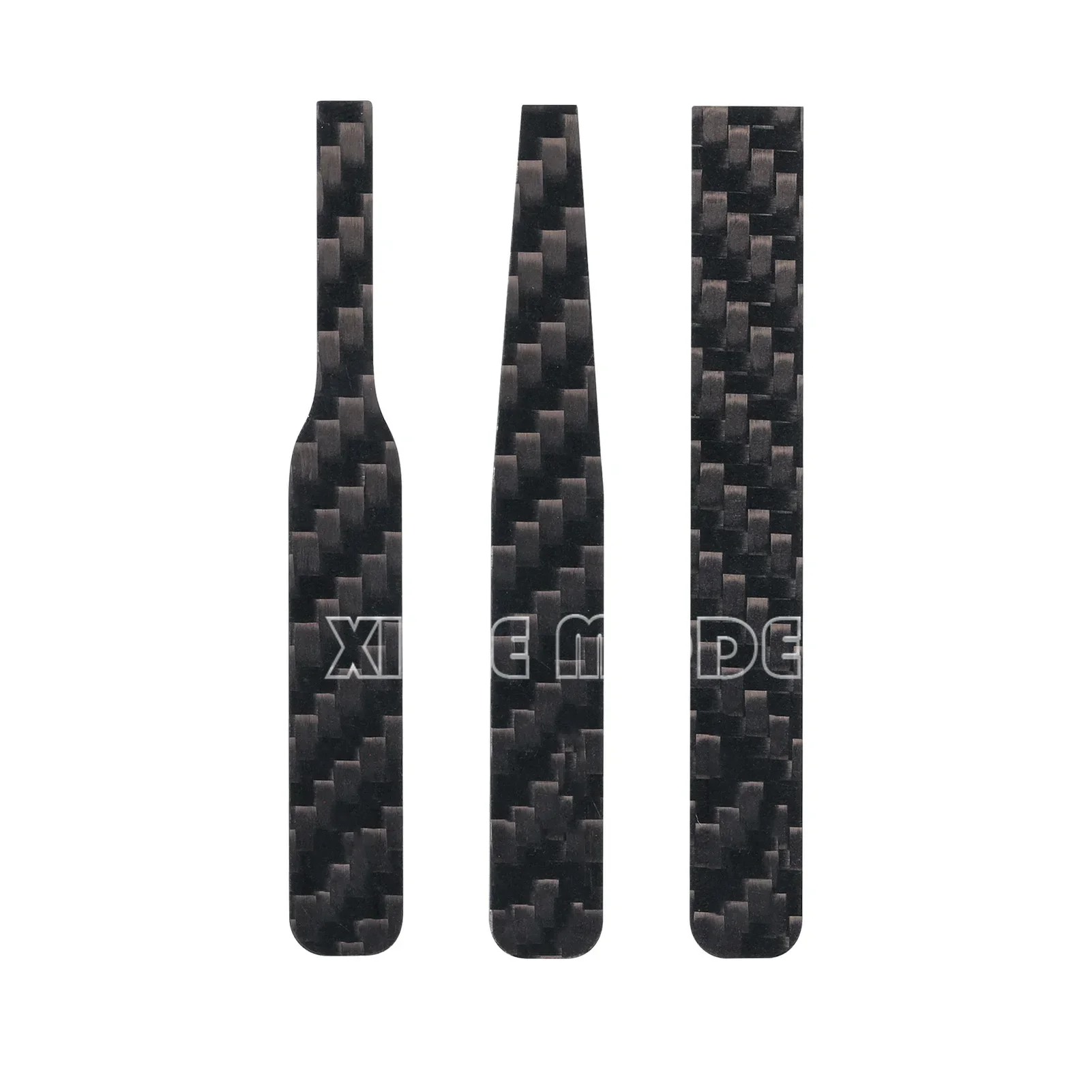 DSPIAE CFB-S01 CFB-S02 CFB-S03 불규칙한 탄소 섬유 샌딩 막대, 검정색 무광택 도구, 군용 모델 만들기 도구 DIY