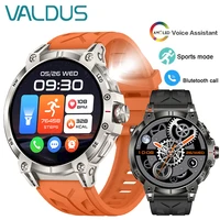 VALDUS Smartwatch Man Woman AMOLED NFC Compass Heart Rate Flashlight Sports Long Battery Life 2025 New VS19 Smart Watch BT Call 1