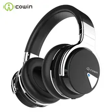 

COWIN E7[Upgraded] Active Noise Cancelling Headphones Bluetooth Headphones Wireless Headset Over Ear 30 Hours Playtime with Mic