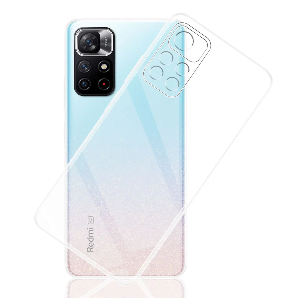 Per Redmi Note 11S Custodia Trasparente Custodia Morbida In Silicone Per Redmi Note 11T Pro + /Note 11 Pro + Custodia Per Telefono Redmi Note 11 11S 1