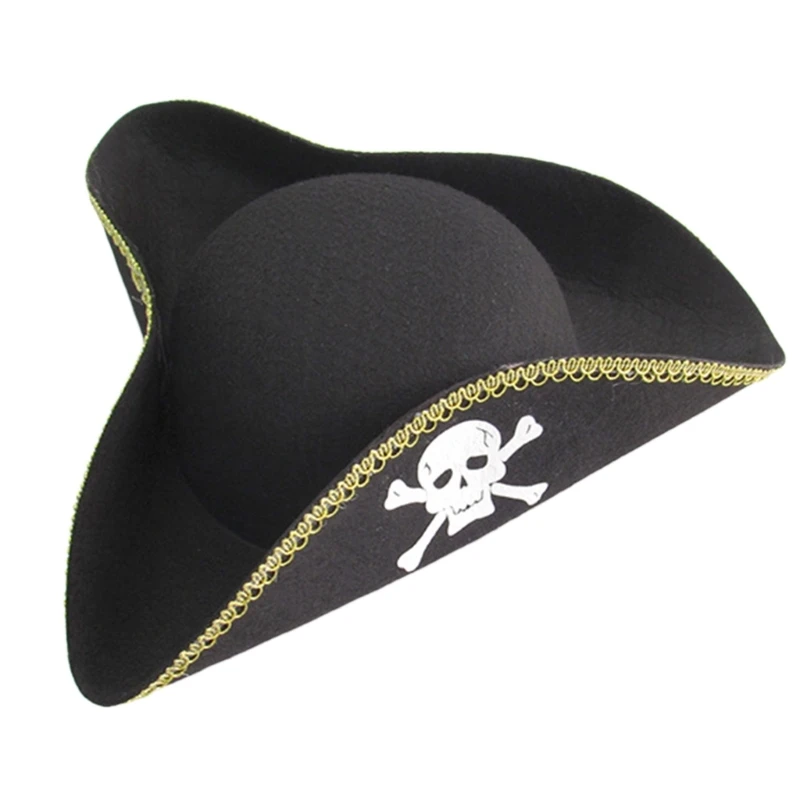 

Tricorn Hat Costume for Women Men Teenagers for Halloween Party Decoration Drop Shipping