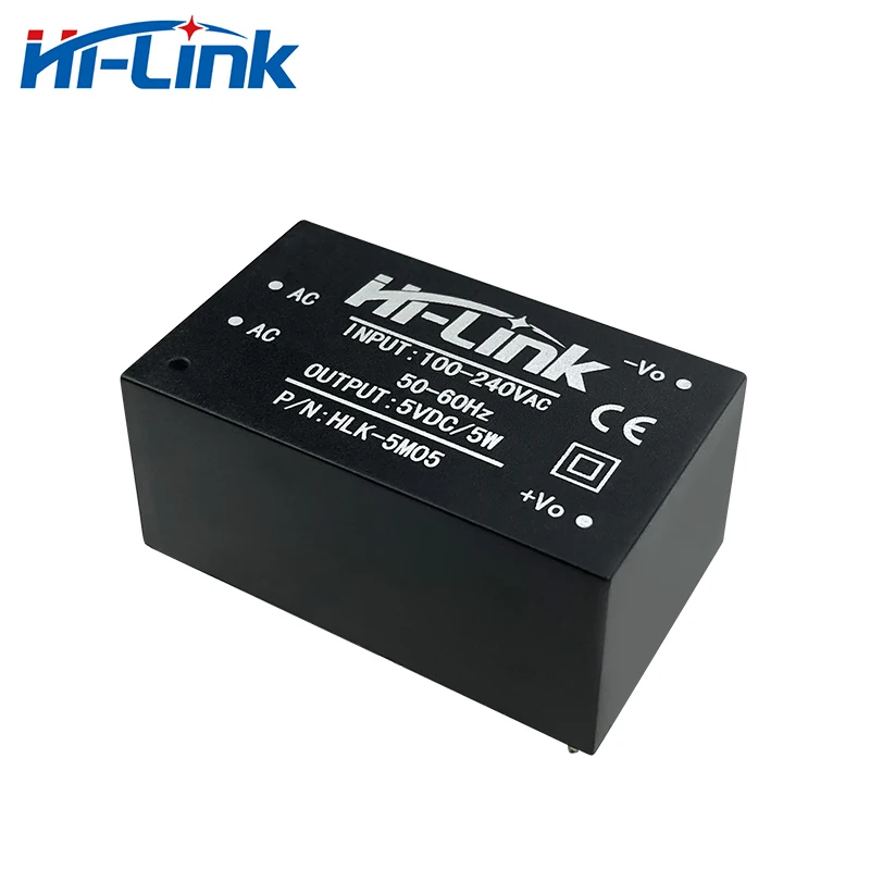20pcs/lot Hi-Link New 5W AC DC 220V to 12V/5V/3.3V/9V/24V Step Down Power Supply Module HLK-5M05 5M03 5M12 5M09 5M24 3