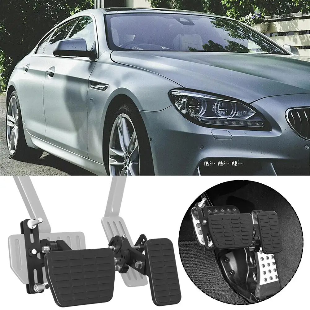 Car Pedal Extenders Kit Gas and Brake Pedal Extenders for Car Auto Lift Extender Adjustable Extension Device For Shor Q6J1 car pedals