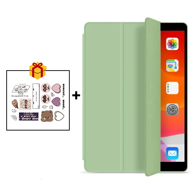 Slim Shockproof Trifold Stand Case with Auto Wake Sleep Feature