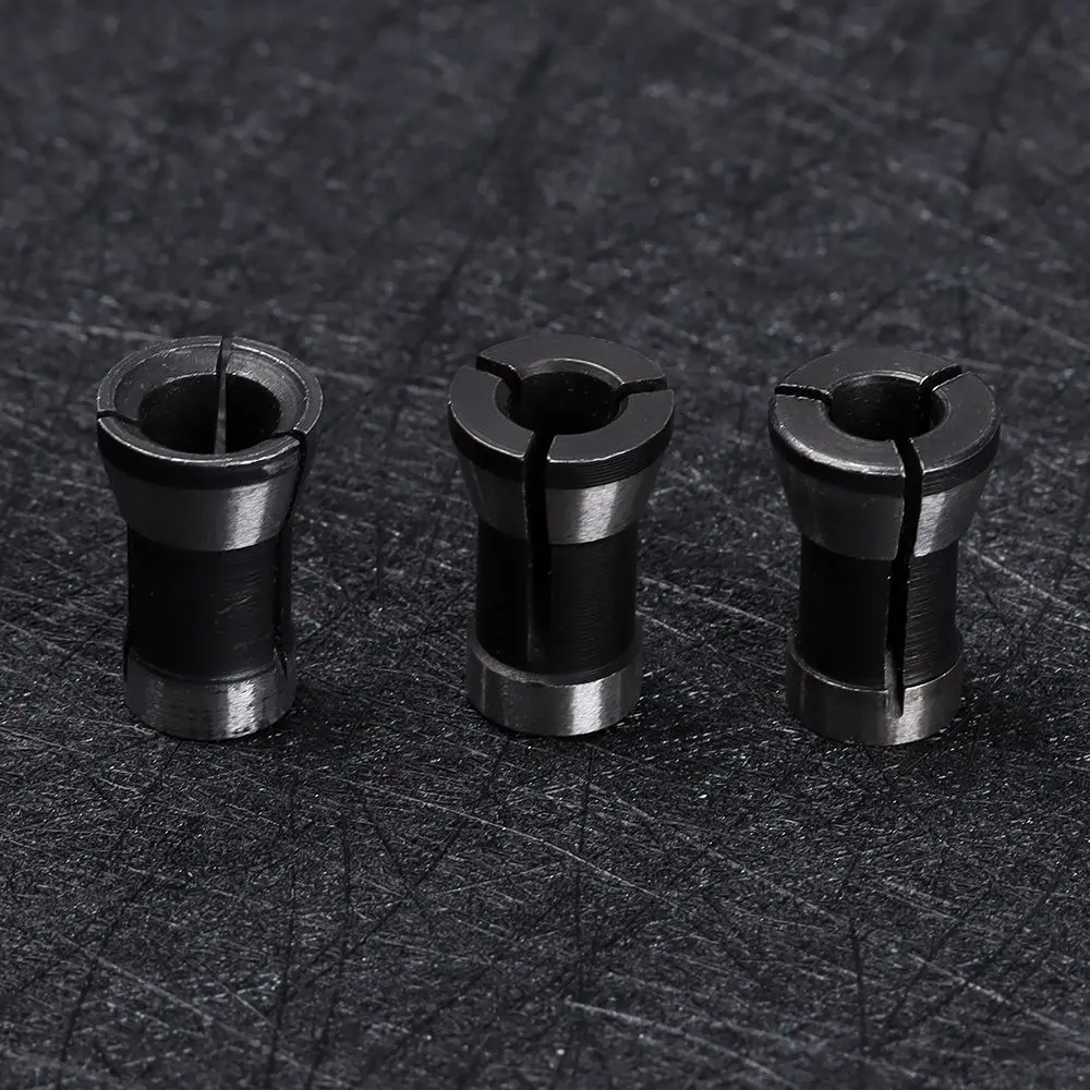 Carbon Steel Engraving Trimming Collets Set for Router Machine