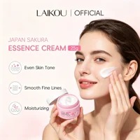 LAIKOU Sakura crème hydratante hydratant blanchissant nourrissant contrôle de l'huile hydratant et réparateur hydratation profonde verrouillage doux 5