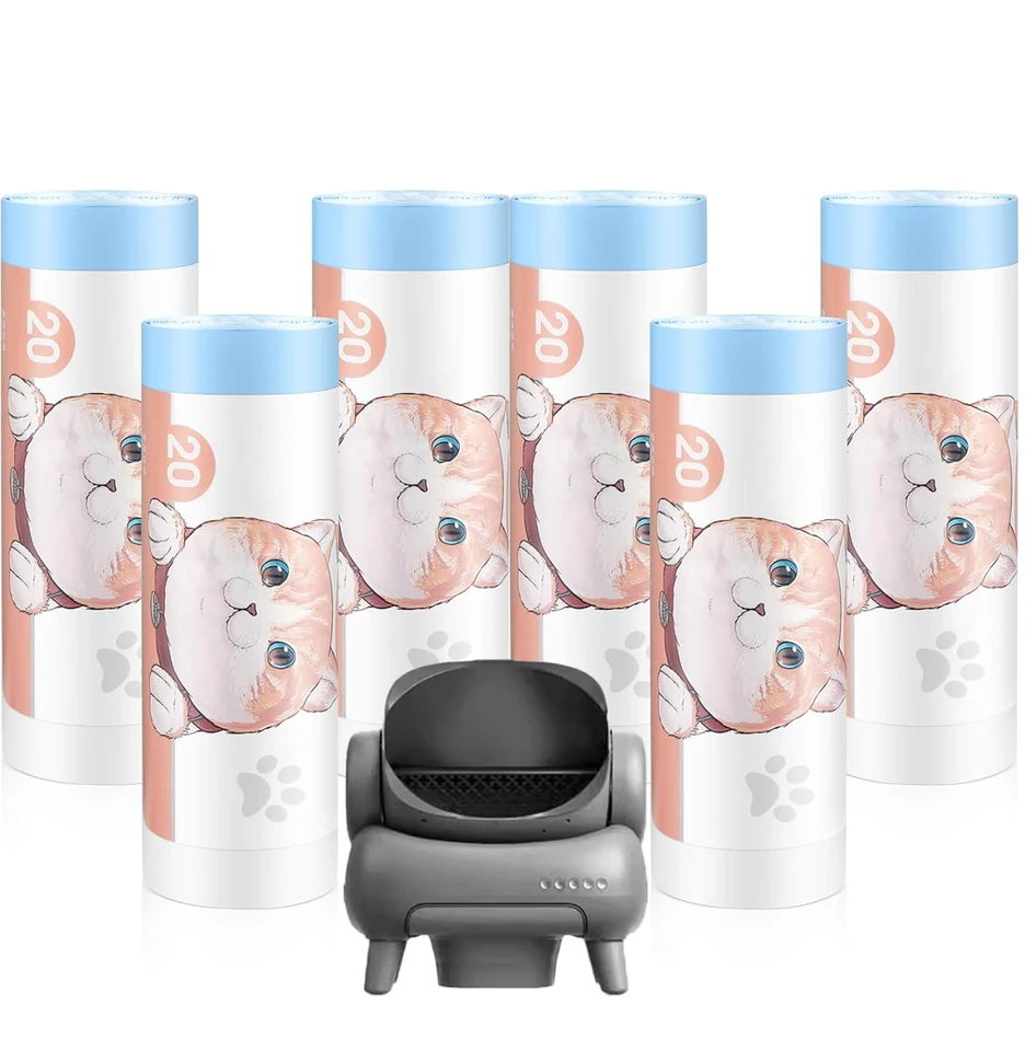 Voor Neakasa Smart Cat Toilet Trekkoord Afvalopvangzakken Consistente Afdichtingsactie