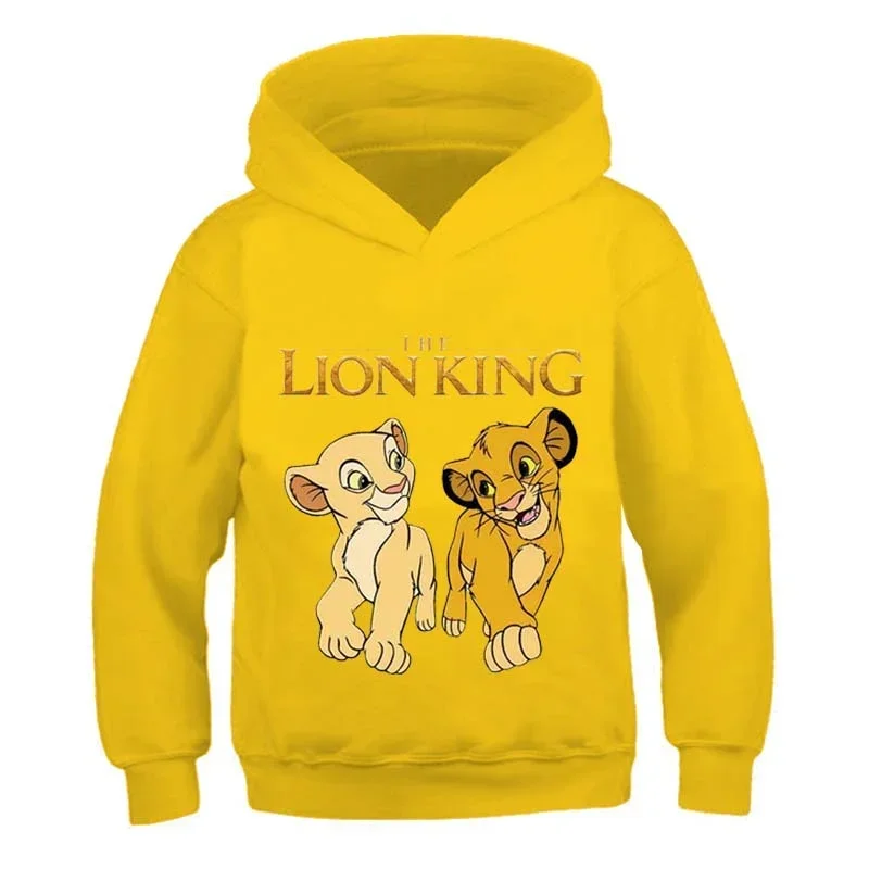 Baby Boys Girls Lion King Simba Clothes Winter Spring Felpe Con Cappuccio Per Bambini Lion King Simba Felpa Per Bambini Lion King Clothi