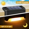 Solar Step Lights Outdoor LED Fence Lights 20 Pack Waterproof Led Solar Lamp for Railing Stairs Yard Patio and Pathway 2