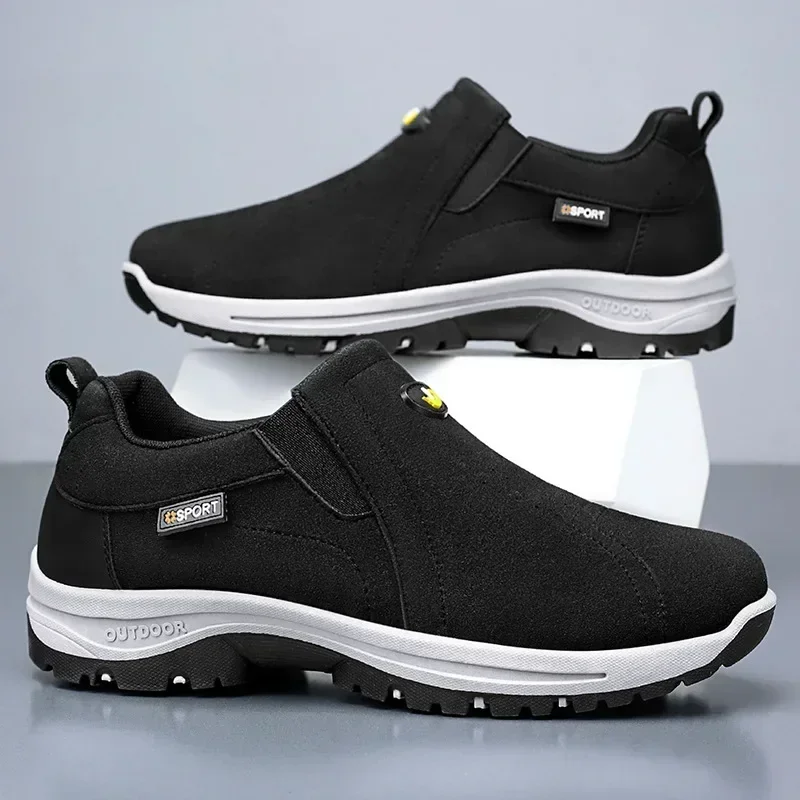 Men's Shoes Spring New Versatile Sports Running Shoes Soft Soled Korean Version Casual Hiking Tenis Masculino Male