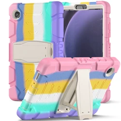 Heavy Duty Rugged Armor Silicone Shockproof Cover - A7 T500 10.4inch (Color Pink)