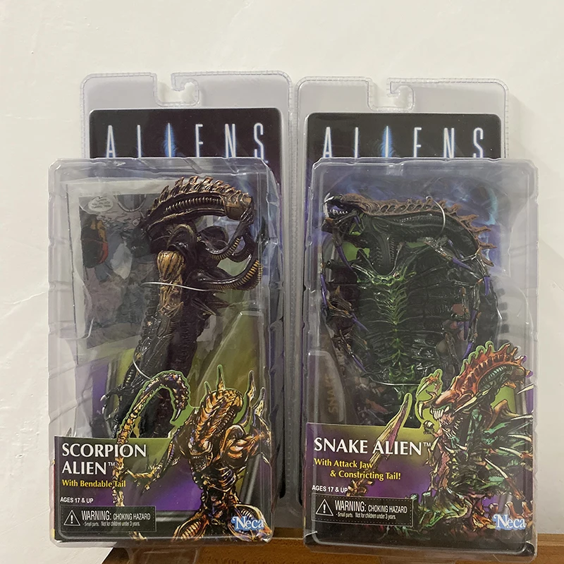 Scorpion Figure Neca 13Th Lineup Aliens Vs Predator Scorpion Snake Alien Sgt Apone Snake Action Figure Toy