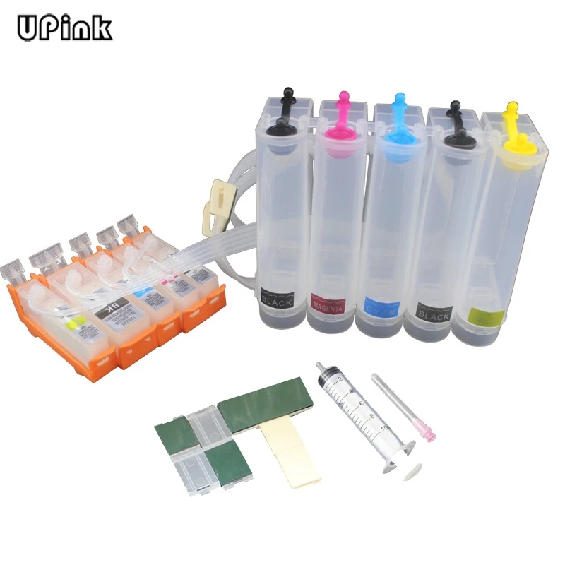 CISS ink supply system for Canon IP4850 IP4950 MG5150 MG5250 MG5350 MX885 MX895 MX715 IX6250 IX6550 printer