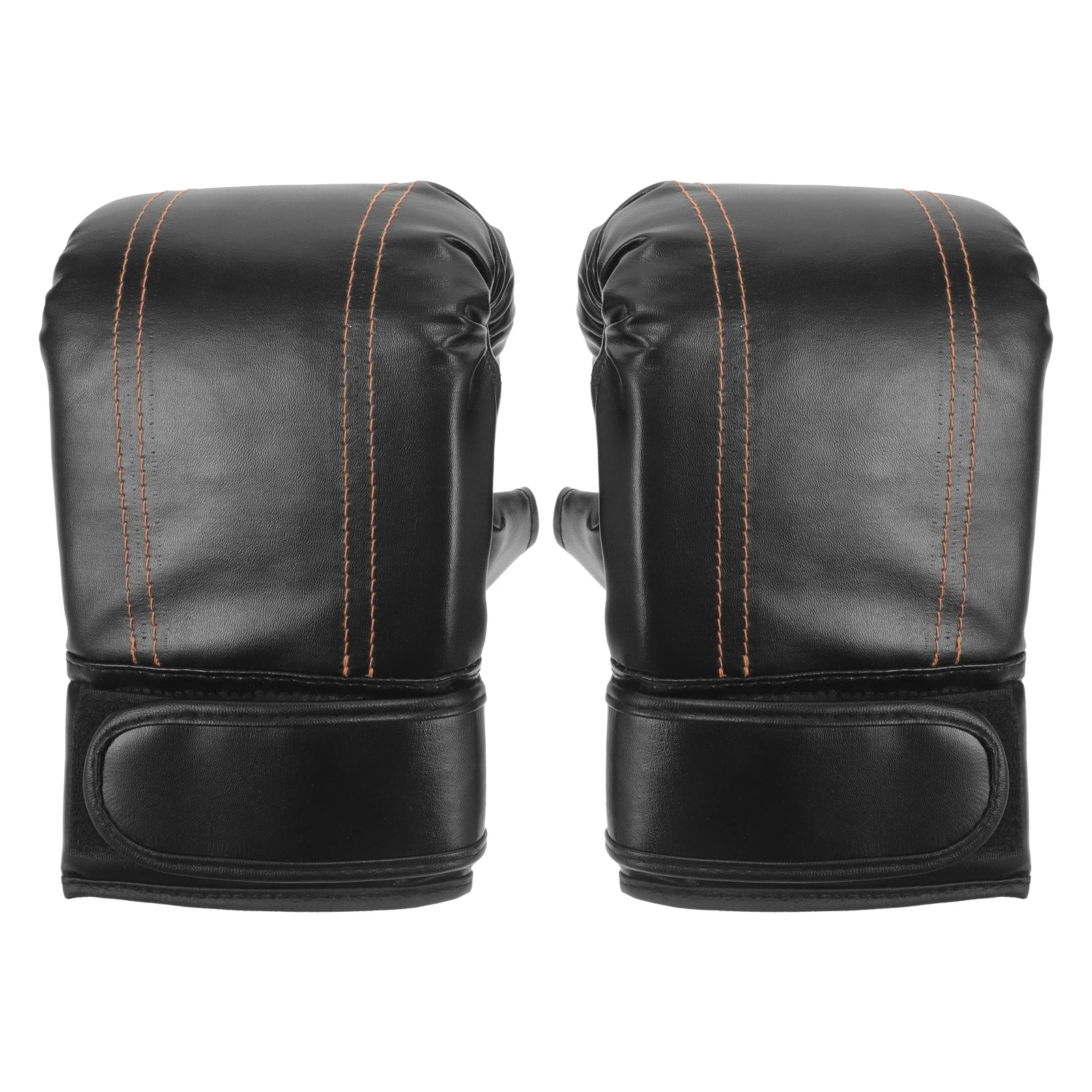 1 Pair Of Boxing Gloves Training Sparring Gloves Protect Boxing Fingerless Half Finger