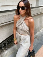 Soft Women Linen Pants Set 2023 Summer Fashion Ladies Elegant Loose Boho Two Piece Set Streetwear Female Chic Outfits Sexy 2