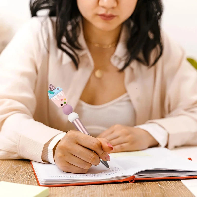 20 조각 검은 잉크 장식 어린이 구슬 소녀 선물을위한 참신 공예 DIY 페르시 펜