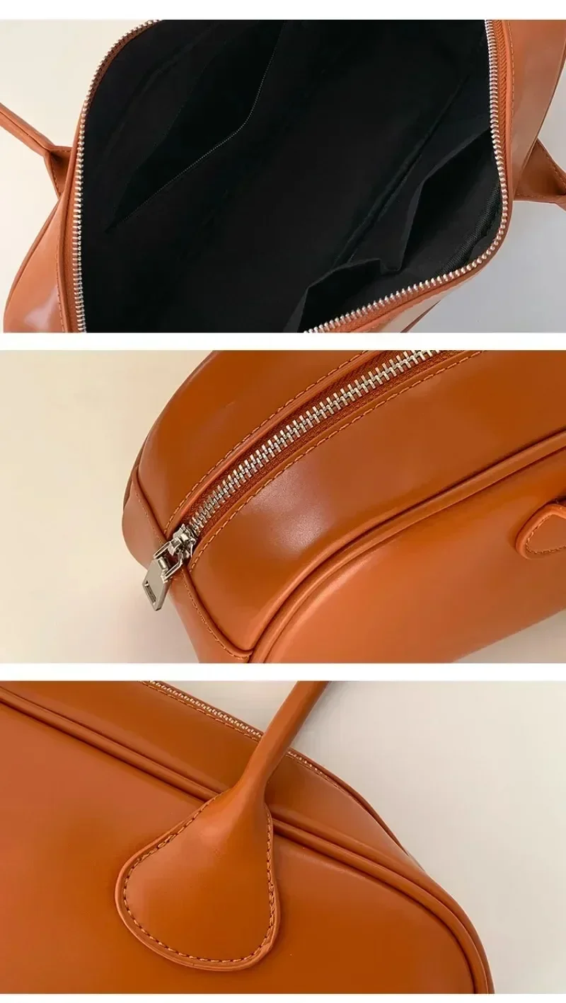 High-capacity Shoulder Bags for Women New Office Lady PU Underarm Bag Fashion Solid Popular Tote Bag Classic Bolsos Сумка - 6