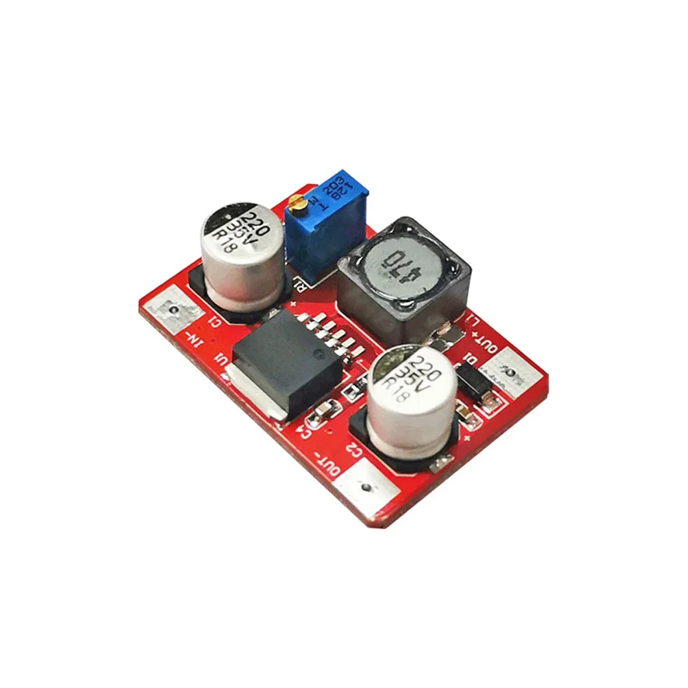 

DC-DC Boost Power Supply Module LM2577 Step-Up Converter DC 3.5-35V to 5-56V 3A Step Up Power Supply Board with Indicator Light