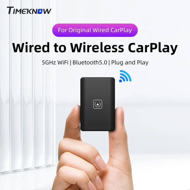 TIMEKNOW CarPlay Wireless Adapter Auto Wireless CarPlay Dongle For