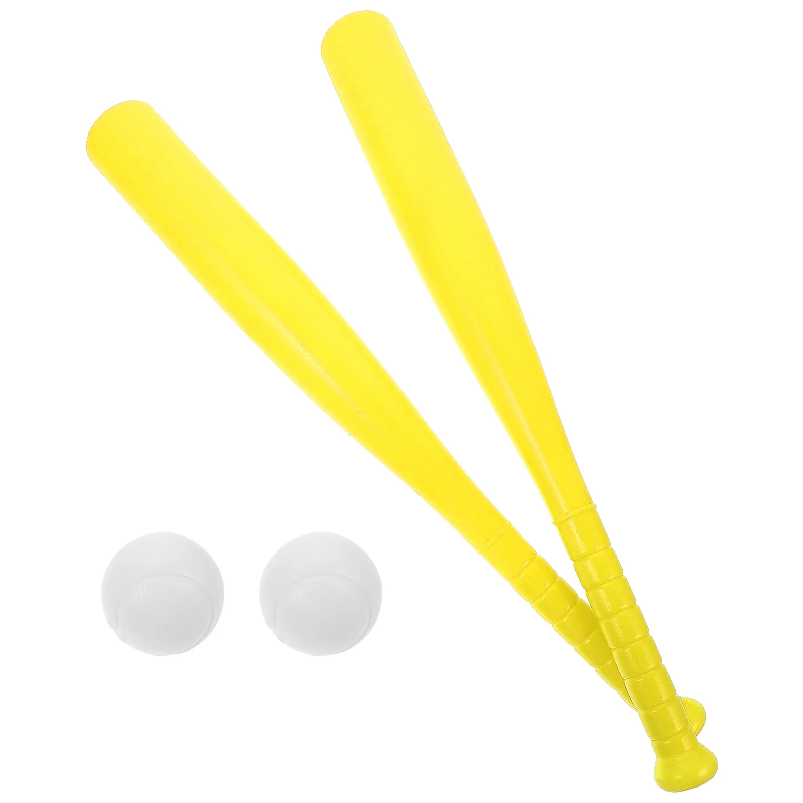 Baseball Practice Toys Kids Bat Flexible Bouncy Baseballs Training Small Plastic Soft for Ages Child Sports Stress