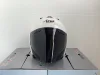 Demi-casque de moto RAM3, casque de course, léger, casques d'été, puzzles, etc, noir et blanc