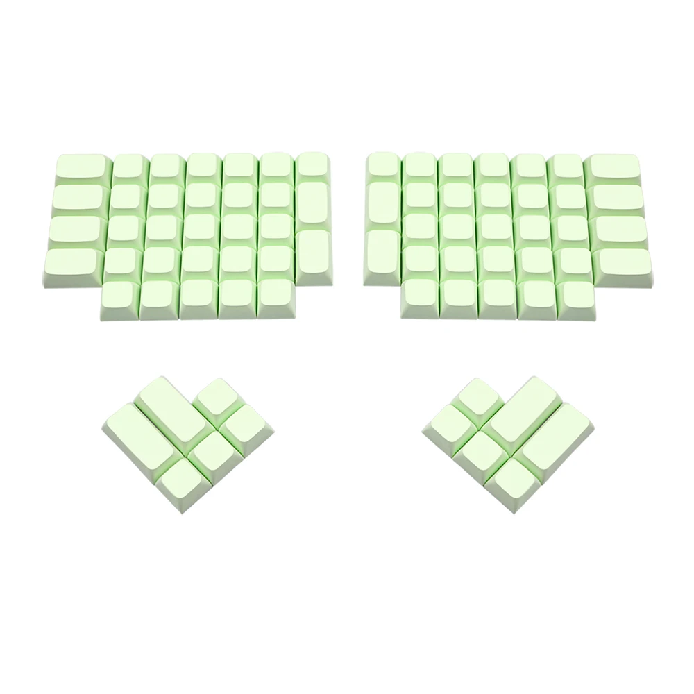 Luz Verde Xda Perfil Ergodox Keycaps Pbt em Branco Keycap para Ergodox mx Switches Teclado de Jogo Mecânico Boné Chave