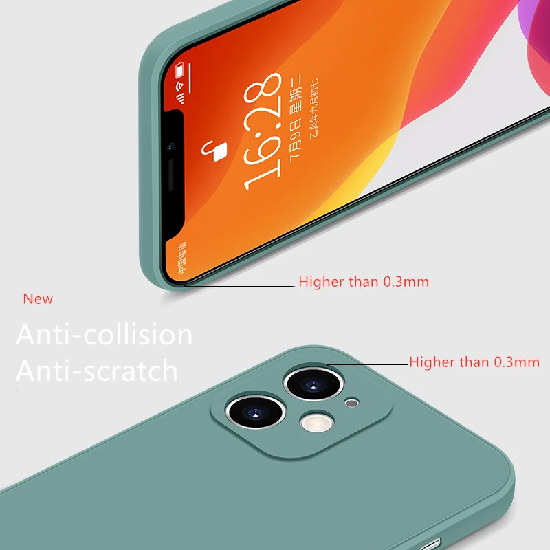 Sleek Silicone TPU Rubber Protector Phone Case
