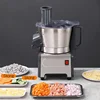Commercial Vegetable Cutting Machine Potato Fruit Dicing Machine 110V/220V Electric Vegetable Slicer Food Processor Chopper 2